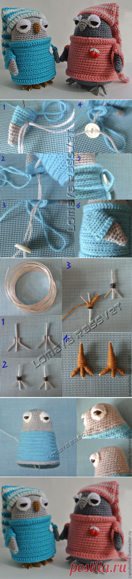 Мастер-класс: Сова-сплюшка - Ярмарка Мастеров - ручная работа, handmade