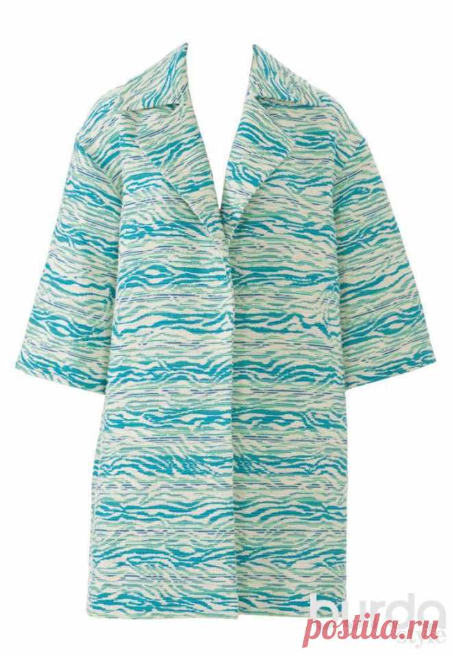 Пальто: Burda 2/ 2015/ 123 / Burdastyle