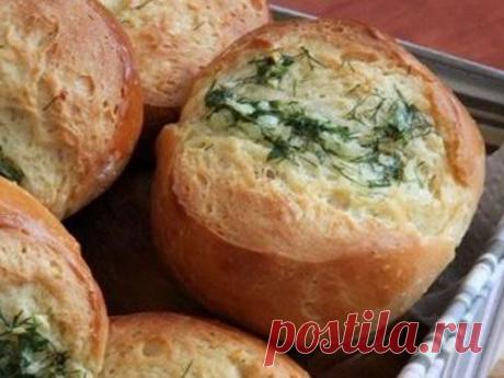 Чесночные булочки