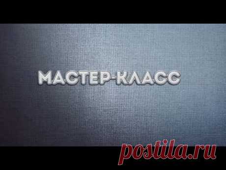 Оплетение кристалла в форме капли - мастер-класс