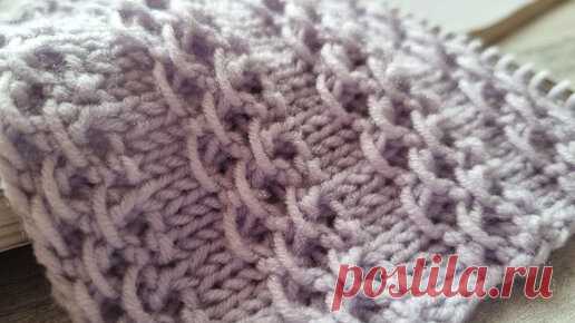 Секционный узор с протяжками.❤️🧶 | Asha. Вязание, дизайн и романтика в фотографиях.🌶 | Дзен