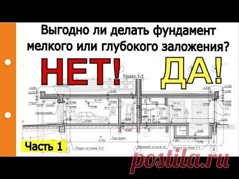 Часть 1 | Самый классный #фундамент​ для загородного дома... Сейчас расскажу
