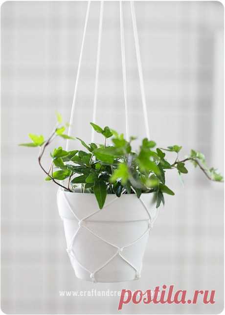 Amplar i makramé – Macramé hanging planters | Craft & Creativity | Bloglovin’