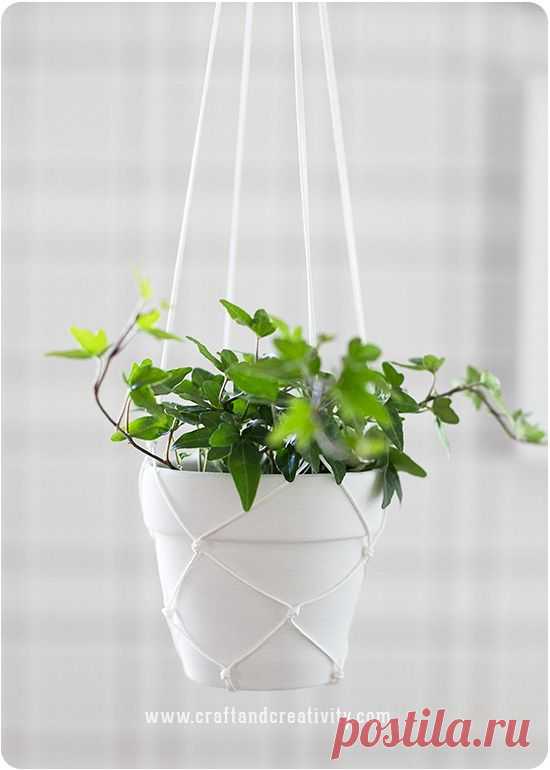 Amplar i makramé – Macramé hanging planters | Craft & Creativity | Bloglovin’