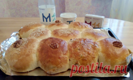 Пирог из булок - Простые рецепты Овкусе.ру