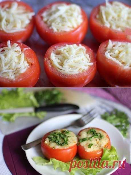 Помидоры, фаршированные куриным филе и овощами » Кулинарные рецепты
