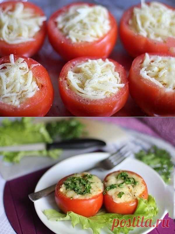 Помидоры, фаршированные куриным филе и овощами » Кулинарные рецепты