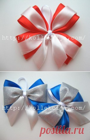 Бант на елку