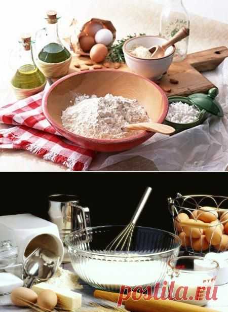 Замена продуктов в рецепте (полезно знать).