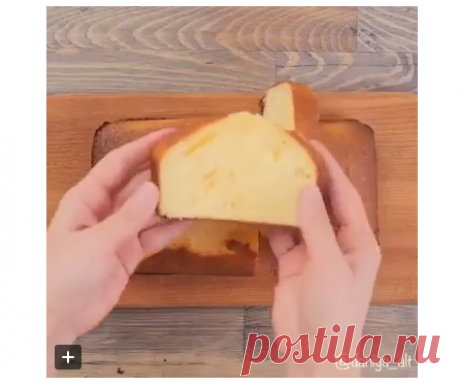 кекс со сгущенкой