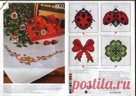75 схем миниатюр для вышивки крестиком - Сам себе волшебник