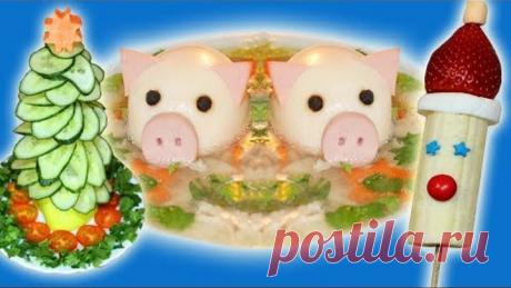 ТОП 9 Идей для Новогоднего Стола 2019