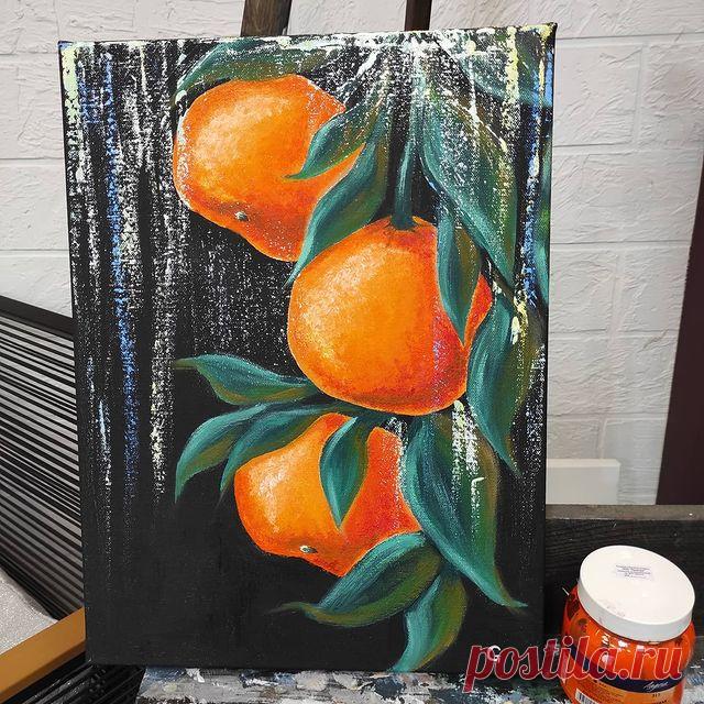 Мои мандаринки.