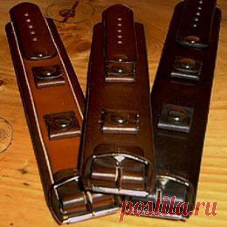 (72) leather watch cuff | Leatherworking. Кожевничество.2