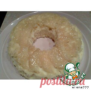 Экспресс - кекс с карамелью и яблоками - кулинарный рецепт