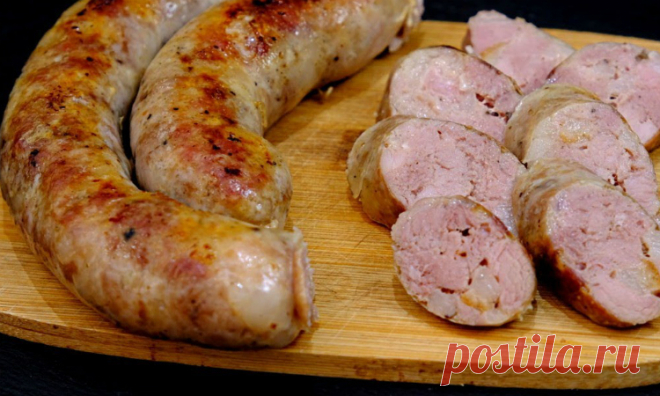 Колбаса домашняя: кладем 100 процентов мяса без лишних добавок