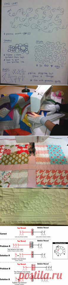 Techniques and Tools – Intro to Free-Motion Quilting – Christa Quilts