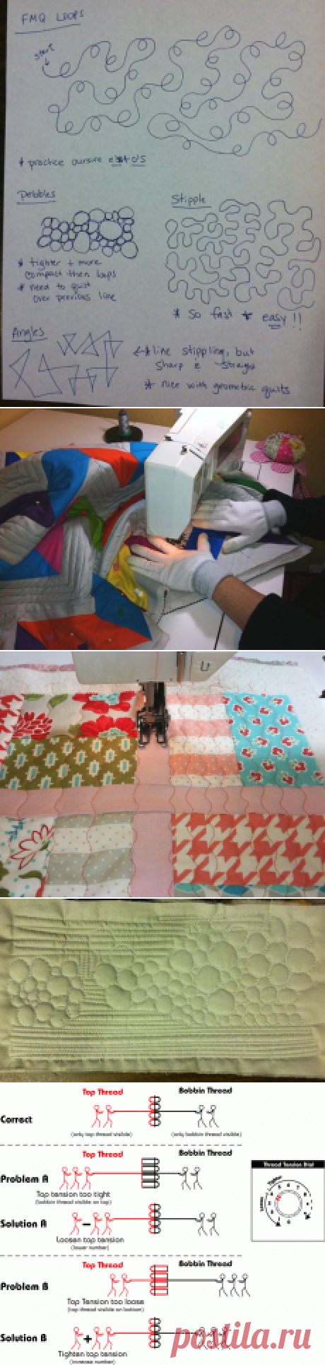 Techniques and Tools – Intro to Free-Motion Quilting – Christa Quilts