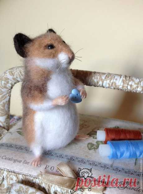 Валяем милого хомячка | Журнал Ярмарки Мастеров