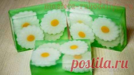 Видео мастер-класс по мыловарению: Весеннее мыло