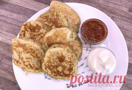 Луковые оладьи