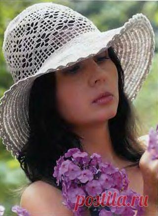 Шляпа крючком