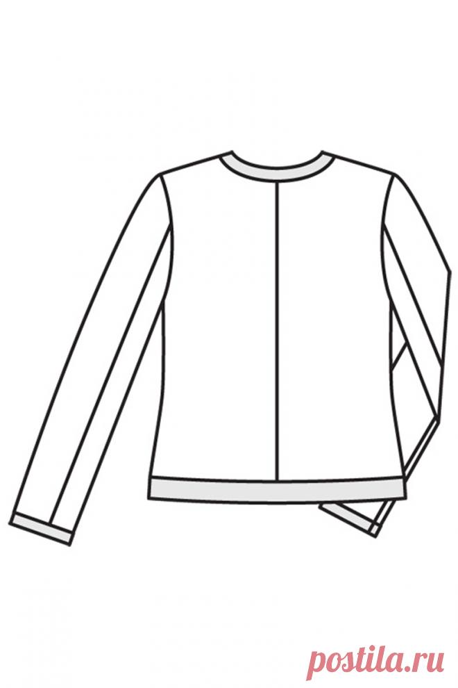 Как сшить жакет с ажурными полочками — Мастер-классы на BurdaStyle.ru