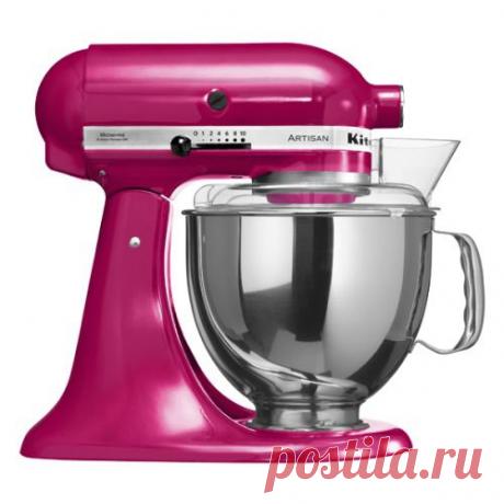 Миксер KitchenAid ARTISAN 4.8 л, малиновый лёд,... / Еда и напитки / Миксеры планетарные 4,8 л / Pinme.ru / KitchenAid