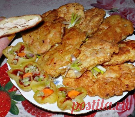 Куриная отбивная в картофельном кляре - МирТесен