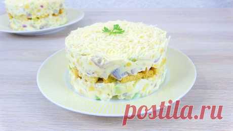 Рецепт новогоднего вкуса. Там нет ни грамма майонеза! Новый салат "Праздничный". | Волшебная еда | Яндекс Дзен