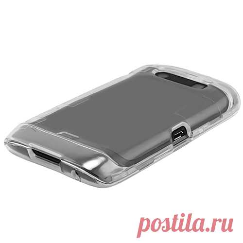 Прозрачного хрусталя жесткий кожа чехол оболочки для ежевики факел 9850 9860 купить на AliExpress