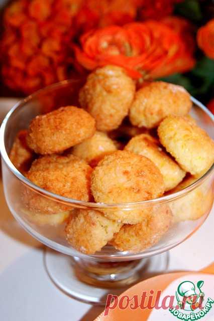 Кокосовое печенье с апельсиновым ароматом - кулинарный рецепт