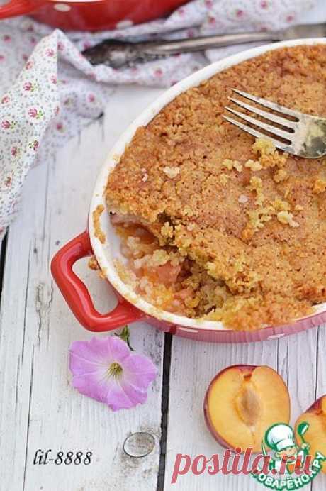 Фрукты под овсяной шапкой - кулинарный рецепт