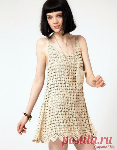 *Эксклюзив. Вязаное крючком платье One Teaspoon. - Все в ажуре... (вязание крючком) - Страна Мам