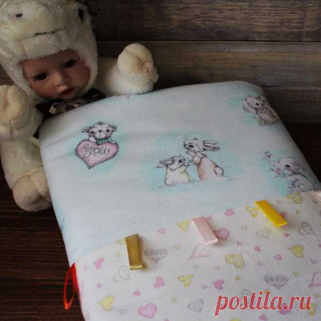 Мимишное тёплое #одеяло для Вашего малыша 👶🏼, размер 80*100 см.