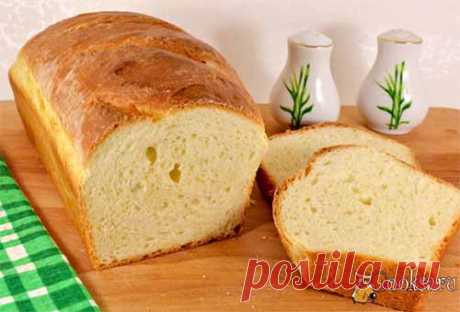 Домашний хлеб на молоке с медом