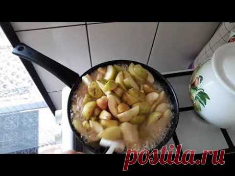 КАРАМЕЛИЗИРУЕМ ЯБЛОКИ ДЛЯ НАЧИНКИ