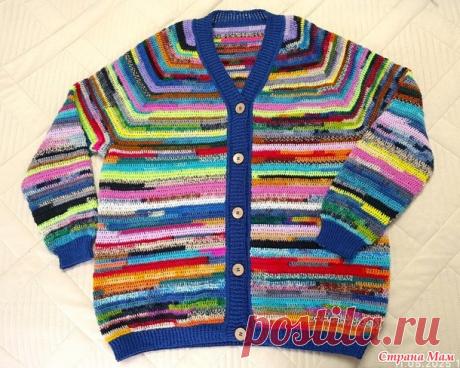 Довяжика. Май. Кардиган Чопопало. - Школа рукоделия - Страна Мам