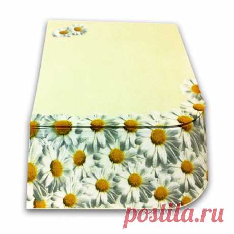 Бумага для заметок "Ромашки" серия "Цветы": продажа, цена в Киевской области. стикеры, бумага для заметок от "Интернет-магазин эксклюзивных бумажных подарков" - 379673929