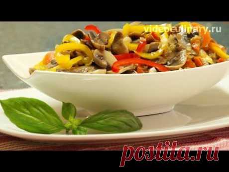 Рецепт - Салат Шампиньоны по-корейски от https://videoculinary.ru Бабушка Эмма