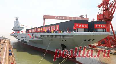 Китай официально ввёл в эксплуатацию третий авианосец «Фуцзянь». Китай официально ввёл в эксплуатацию третий авианосец «Фуцзянь». Читать далее