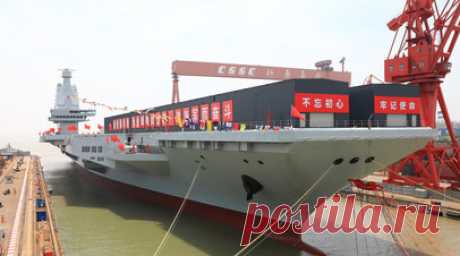 Китай официально ввёл в эксплуатацию третий авианосец «Фуцзянь». Китай официально ввёл в эксплуатацию третий авианосец «Фуцзянь». Читать далее