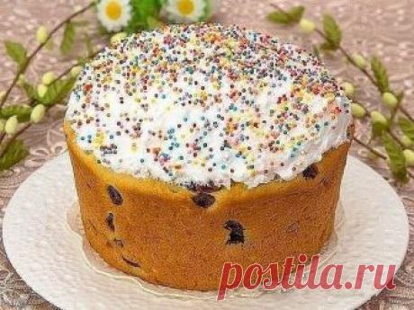 Пасхальный кулич на сметане.

Потрясающие куличи! Нежные, мягкие, ароматные! Очень рекомендую попробовать!

Из указанного количества ингредиентов получается 2 кулича высотой 11 см и шириной 17 см и 14 маленьких куличей высотой 7 см и шириной 6 см.

Ингредиенты:

300 мл молока 11 г сухих дрожжей (или 50-60 г сырых дрожжей) 3 яйца 200 г сахара 150 г сливочного масла 250 г сметаны (15-20%) палочка ванили (или 2 ч.л. ванильного сахара) 300 г изюма 700-800 г муки

Как готовить:...