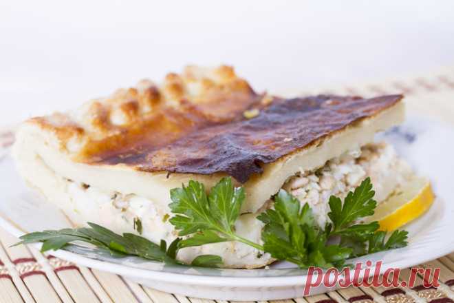 Вкуснейший рыбный пирог.