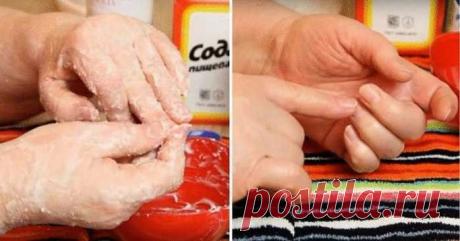 Здоровье>Шипучка для рук вернет им молодость даже в 60 лет
