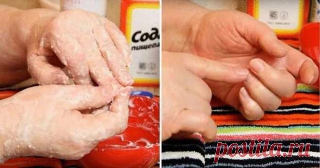 Здоровье>Шипучка для рук вернет им молодость даже в 60 лет