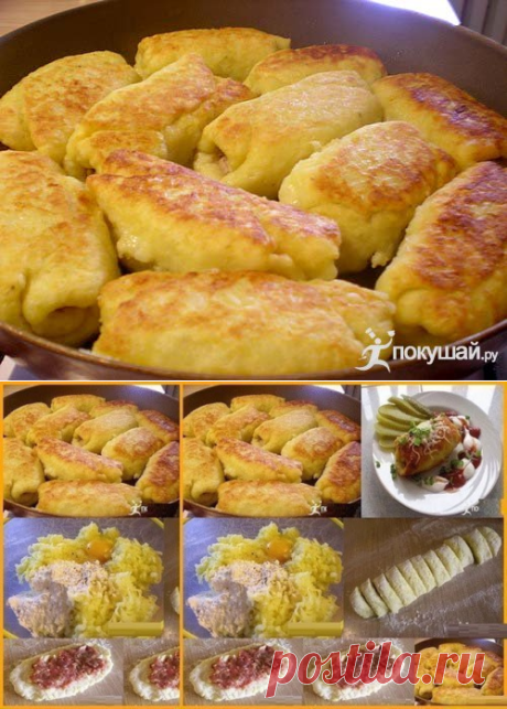 КАРТОФЕЛЬНЫЕ РУЛЕТИКИ