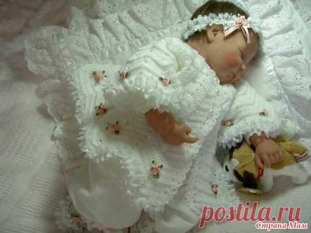 Комплект "Ангел" для новорожденных - Вязание для детей - Страна Мам