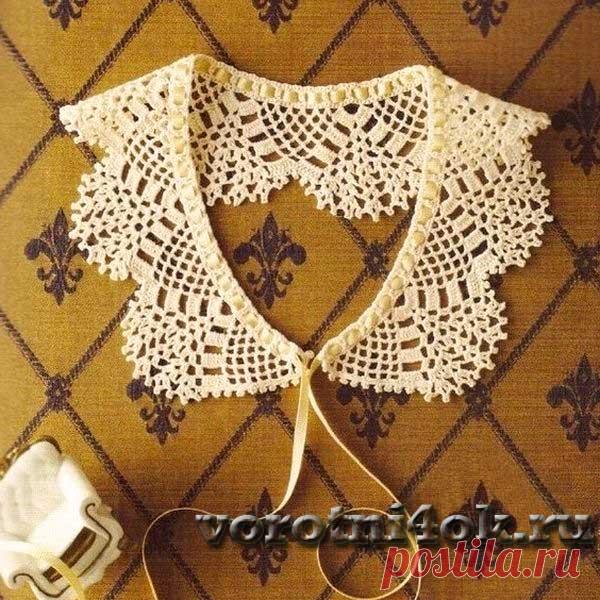 Ажурный воротник Алисия