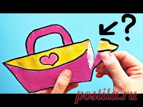 DIY ❤️ - Самодельный БУМАЖНЫЙ СЮРПРИЗ ДЛЯ МАМЫ, как сделать своими руками |